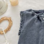 【73-130】 トップスorパンツ デニム 無地 シンプル - 画像 (12)