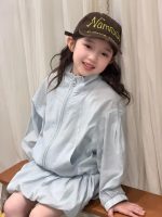 【90-150】ベストorアウター+スカート 女の子 UVカット 無地 - 画像 (13)