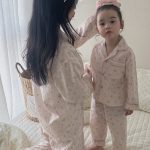 【90-150cm+親サイズ】ルームウェア カートゥーン ゆったり - 画像 (5)