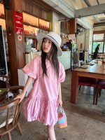 【100-160】ワンピース ゆったり 合わせやすい カワイイ 半袖 女の子