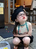 【90-140】ベストorキュロット 女の子 カートゥーン トレンド - 画像 (8)
