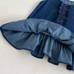 【80-120】ワンピース ベビー リボン付き ノースリープ - 画像 (9)