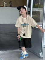 【90-160】Tシャツ プリント カジュアル 半袖 夏新作 - 画像 (3)