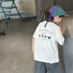 【90-160】男の子 Tシャツ 半袖 ユニーク 動きやすい 普段着 通園 外遊び - 画像 (5)