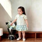 【73-120】セットアップ ベビー 折り襟 かわいい - 画像 (5)