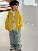 【100-160】アウター 男の子 カッコイイ ユニーク お出かけに - 画像 (4)