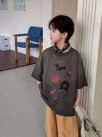 【100-170】半袖Tシャツ 男の子 カジュアル グラデデザイン - 画像 (3)