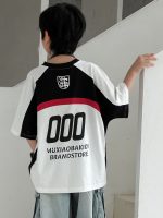 【120-170】Tシャツ ゆったり プリント カジュアル 男の子 半袖 - 画像 (2)