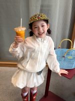 【90-150】ベストorアウター+スカート 女の子 UVカット 無地 - 画像 (8)