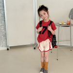 【80-130】ショートパンツ 女の子 ボーダー柄 かわいい - 画像 (4)