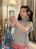【100-160】Tシャツ 無地 合わせやすい カジュアル ドット柄 半袖 女の子 - 画像 (5)