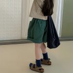 【80-130】ショートパンツ 女の子 カーゴパンツ 履きやすい - 画像 (5)