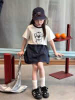 【90-150】半袖Tシャツorスカート 女の子 韓国風 カジュアル - 画像 (3)