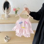 【66-100】セットアップ ベビー キャミソール かわいい - 画像 (3)