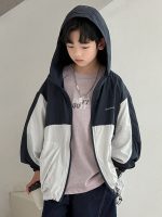 【120-170】アウター 軽い ゆったり 配色 フード付き 合わせやすい 男の子 - 画像 (5)
