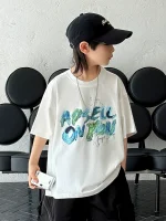 【90-160】 Tシャツ 男の子 半袖 ファッション かっこいい 着回し力抜群 - 画像 (6)