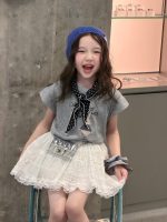 【90-150】半袖Tシャツorスカート 女の子 カートゥーン スウィート - 画像 (2)