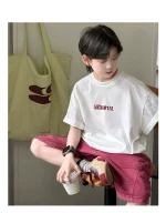 【90-160】Tシャツ プリント 男の子 ラウンドネック 半袖 - 画像 (6)