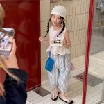 【80-130】パンツ 女の子 七分丈 ワイドパンツ カジュアル - 画像 (3)