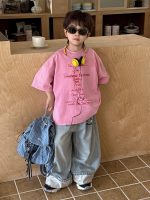 【90-160】Tシャツ プリント カジュアル 合わせやすい 男の子 夏新作 - 画像 (4)