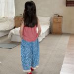 【80-130】パンツ 女の子 花柄 スウィート 履きやすい - 画像 (5)