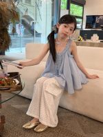 【100-160】ズボン ゆったり カジュアル 薄手 合わせやすい ドット柄 パンツ - 画像 (4)