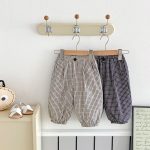 【73-100】パンツ ベビー チェック柄 ゆったり 履きやすい - 画像 (6)