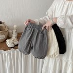 【73-100】パンツ ベビー 無地 刺繍 カジュアル - 画像 (7)