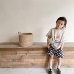 【80-130】ショートパンツ 女の子 ドット柄 カジュアル - 画像 (4)