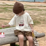 【90-160】Tシャツ 男の子 カジュアル 夏新作 半袖 合わせやすい