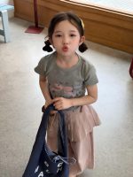 【90-150】半袖Tシャツorパンツ 女の子 リボン付き プリーツ - 画像 (7)