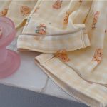 【90-150cm+親サイズ】ルームウェア 折り襟 かわいい - 画像 (11)