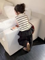 【90-150】ポロシャツorパンツ 女の子 ノースリープ ボーダー柄 - 画像 (11)