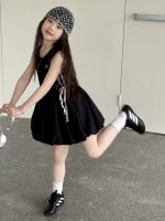 【100-150】ワンピース 配色 切り替え ノースリーブ 動きやすい カワイイ - 画像 (5)