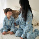 【90-150cm+親サイズ】ルームウェア カートゥーン ゆったり - 画像 (4)