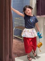 【90-150】半袖Tシャツorスカートorパンツ 女の子 カートゥーン カジュアル - 画像 (6)