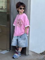 【90-160】Tシャツ プリント カジュアル 着回し力抜群 半袖 - 画像 (5)