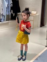 【90-150】半袖Tシャツorスカート 女の子 英字 カジュアル - 画像 (4)