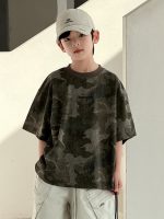 【120-170】Tシャツ カジュアル カモフラージュ ゆったり 夏新作 - 画像 (6)