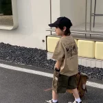 【90-160】Tシャツ カジュアル 合わせやすい 男の子 半袖 - 画像 (4)