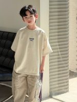 【90-160】Tシャツ プリント カジュアル ファッション 男の子 - 画像 (5)