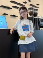 【90-160】Tシャツ 韓国風 プリント 着回し力抜群 ゆったり カジュアル - 画像 (3)