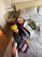 【90-150】半袖Tシャツorパンツ 女の子 ボーダー柄 韓国風 - 画像 (5)