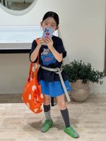 【90-150】半袖Ｔシャツorスカート 女の子 カートゥーン ファッション - 画像 (5)