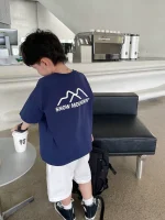 【90-160】 Tシャツ 男の子 半袖 シンプル 合わせやすい 着回し力抜群 - 画像 (5)