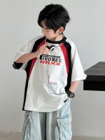 【120-170】Tシャツ ゆったり プリント カジュアル 男の子 半袖 - 画像 (6)
