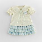 【73-120】セットアップ ベビー 折り襟 かわいい - 画像 (6)