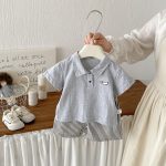 【73-100】半袖Tシャツorショートパンツ ベビー カートゥーン かわいい - 画像 (4)