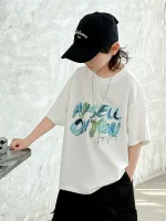 【90-160】 Tシャツ 男の子 半袖 ファッション かっこいい 着回し力抜群 - 画像 (7)