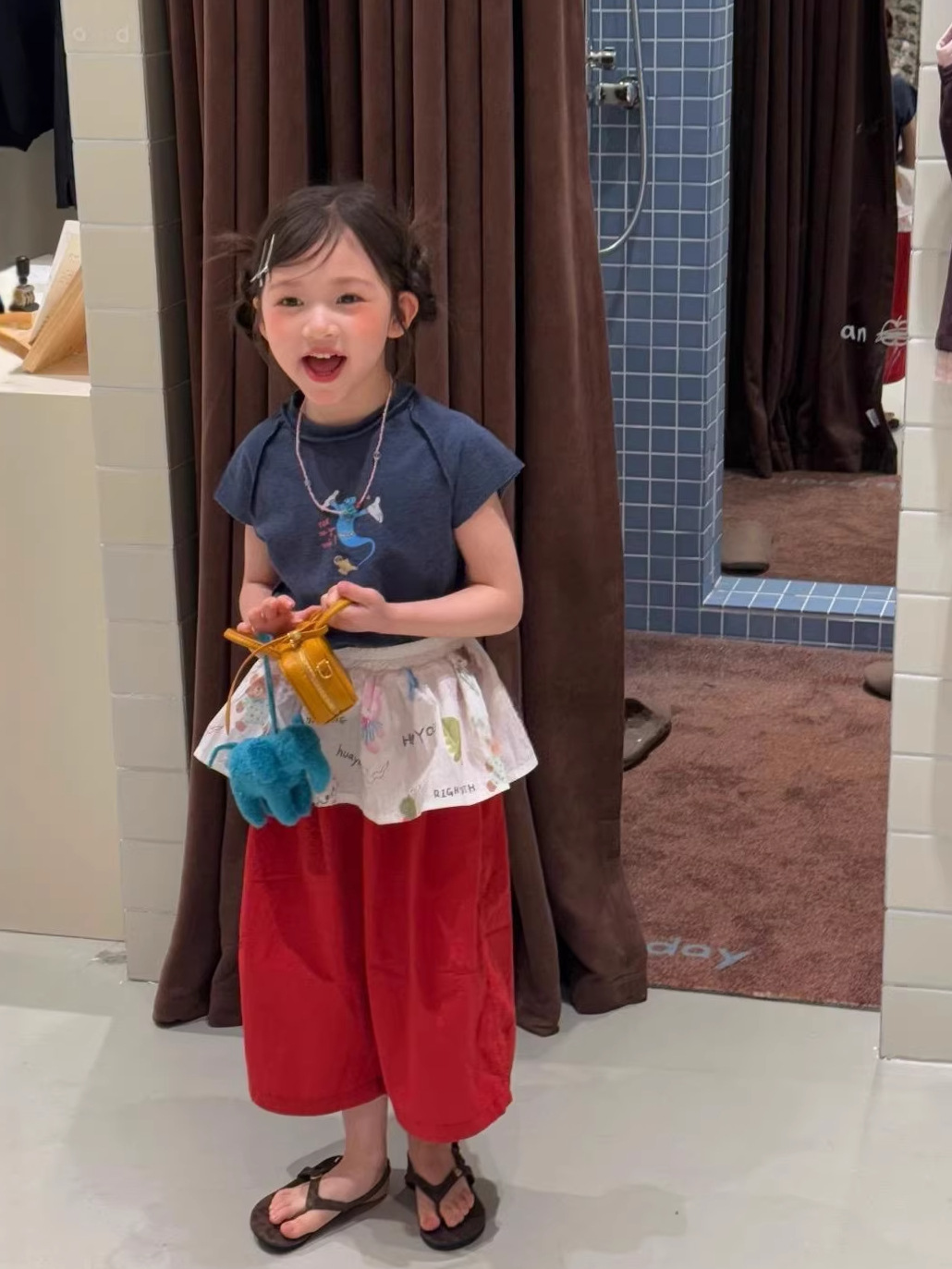 O1CN01pfCMi4282LkqE65Ef_2217733997874-0-cib.jpg 【90-150】半袖Tシャツorスカートorパンツ 女の子 カートゥーン カジュアル - 画像 (1)